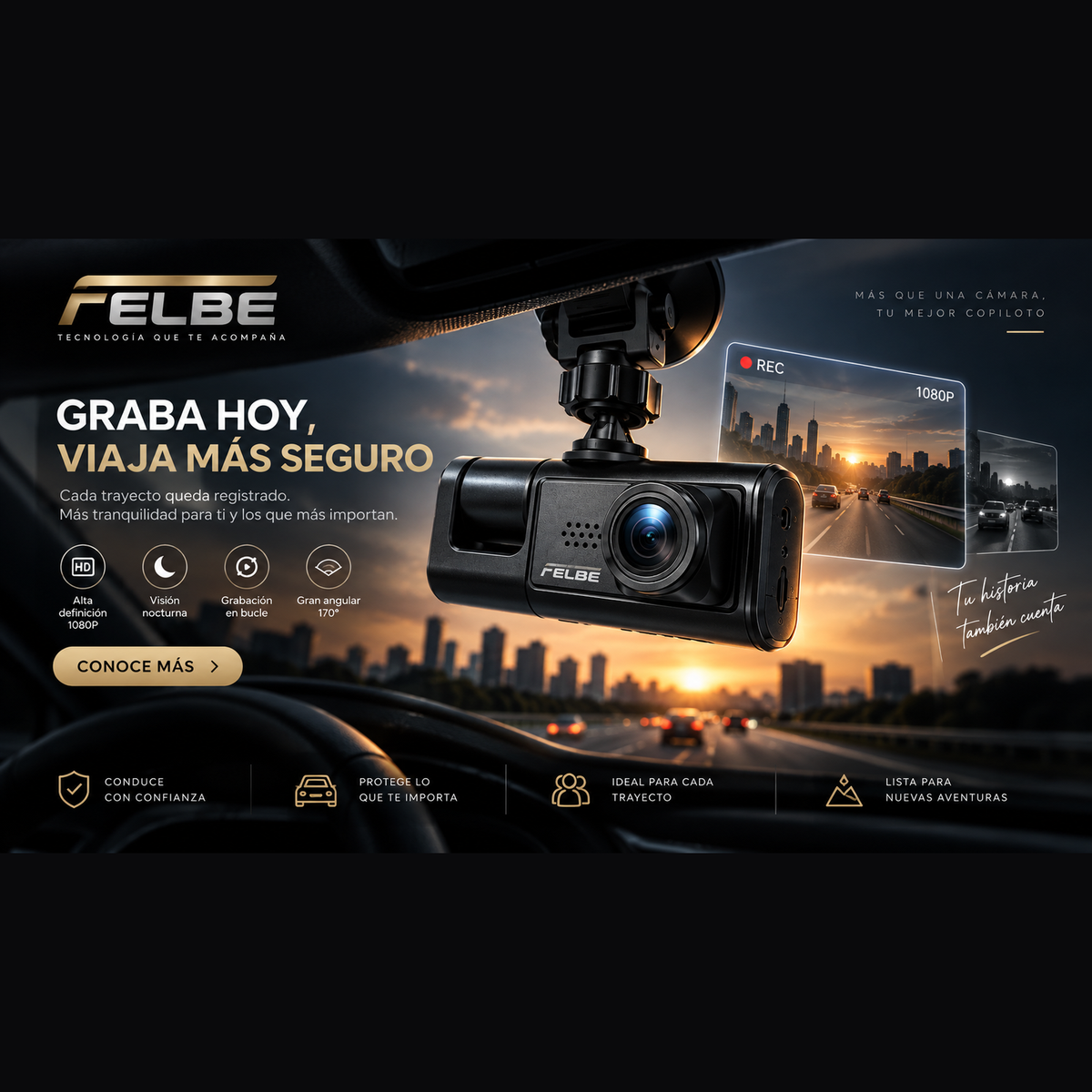 DashCam | Graba hoy, viaja más seguro