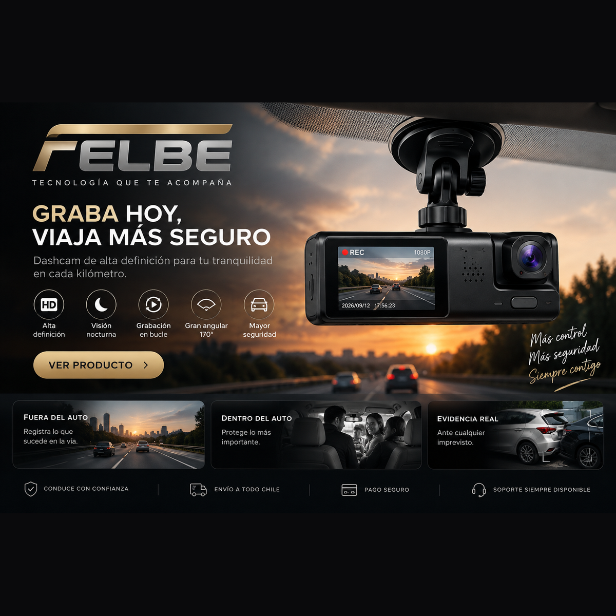 DashCam | Graba hoy, viaja más seguro
